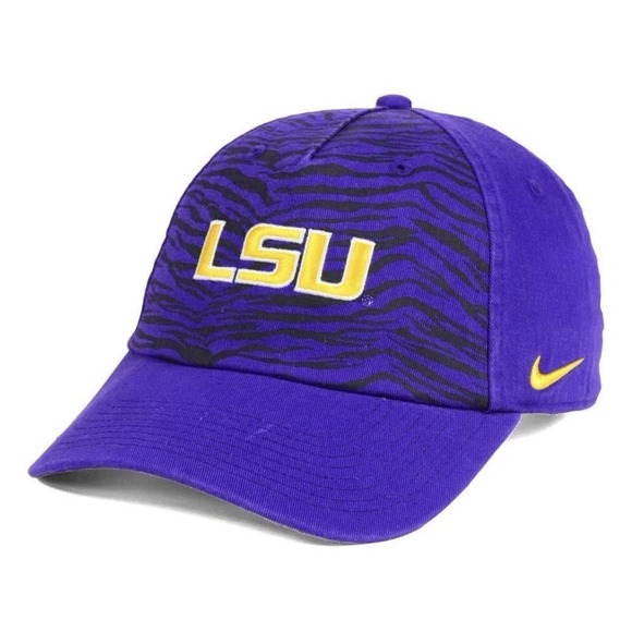 Nike Other - LSU Tigers Nike NCAA Benassi Hook H86 Cap Heritage 86 Tiger Stripes Adjustable
